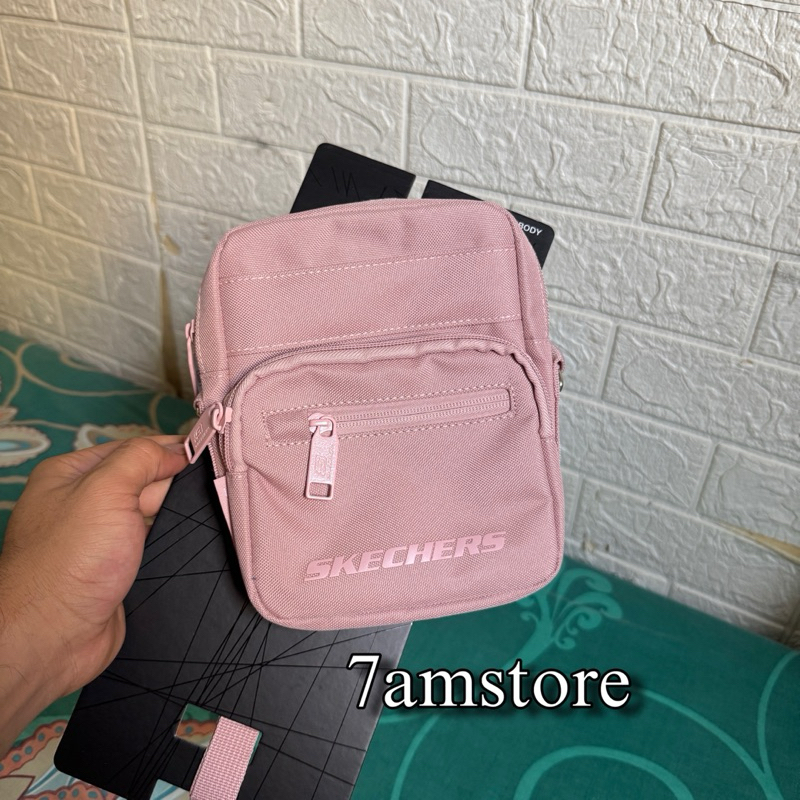 Sling Bag Tas Skechers Hatch Crossbody Pink SKEBPT7782PK Original