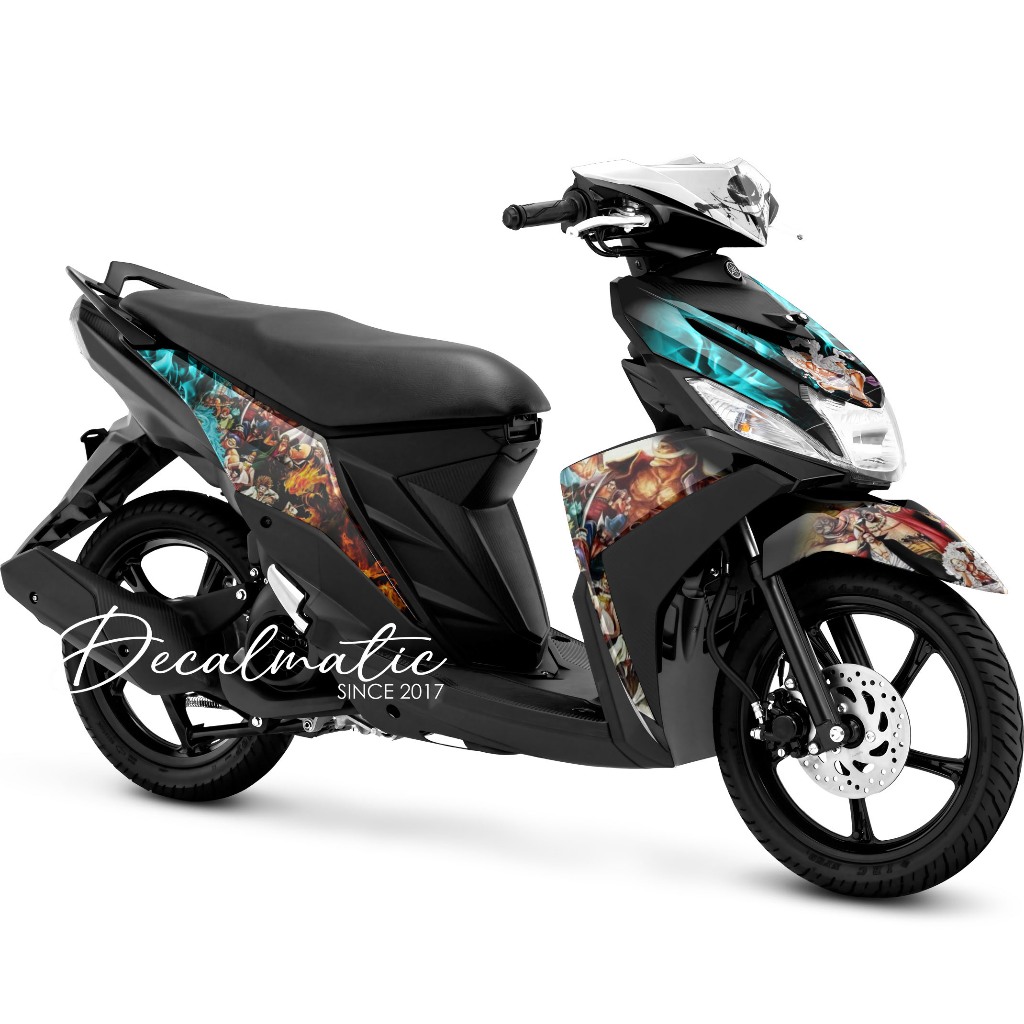Decal Mio M3 Full Body Stiker Mio S Full Body VAriasi Motor Full body Mio Z - Mio M3 125 one piece