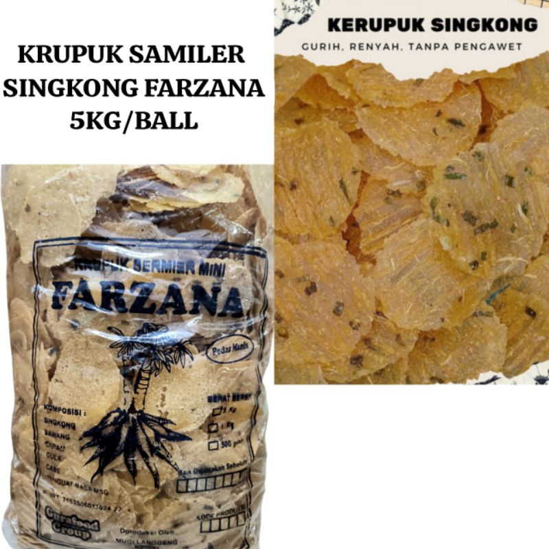 

Krupuk samiler singkong bulat