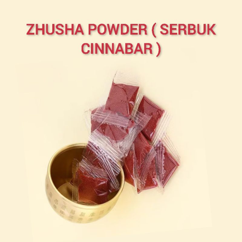 

Zhusha Cinnabar Serbuk 4gram ( Bukan Untuk Konsumsi ) Asli Gride A