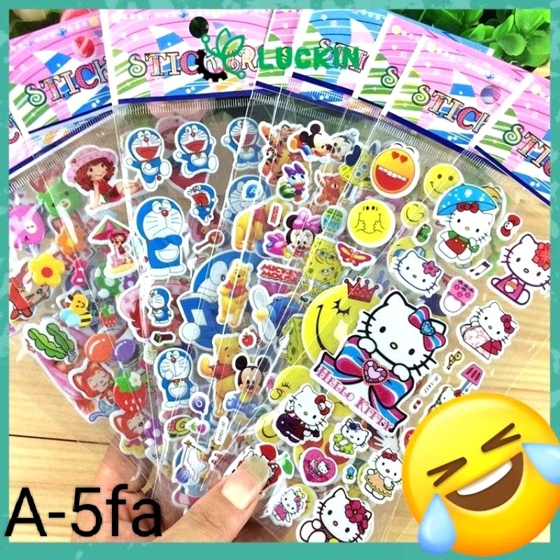 

ISI 10 PCS STIKER TIMBUL PENDEK BENING