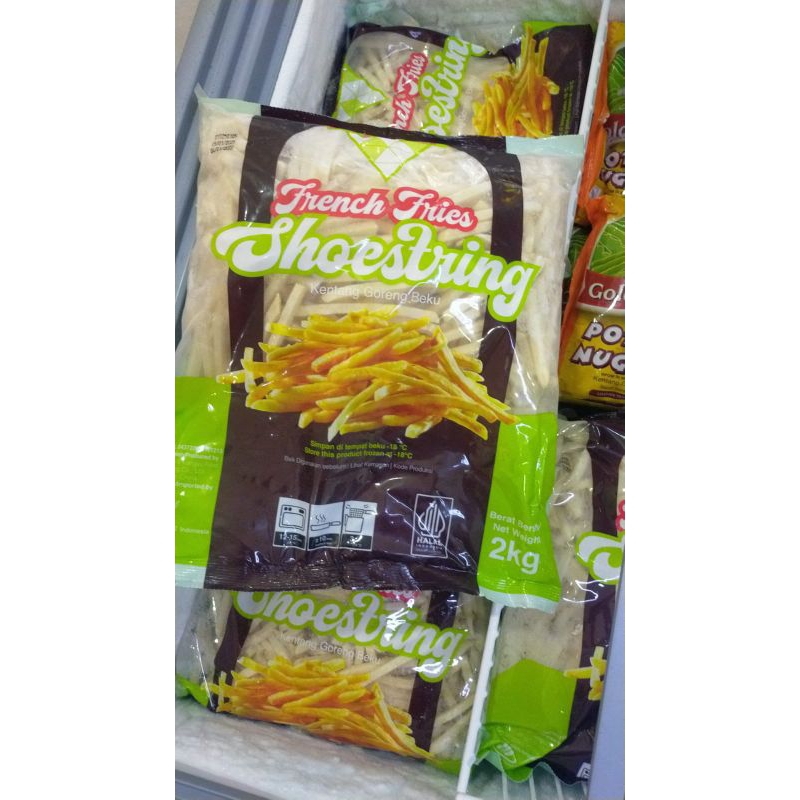 

French Fries Kentang Shoestring 2kg Save More /Vitalia