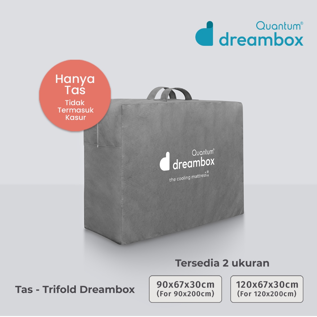 Quantum Dreambox Tas Trifold / Bag Cover Kasur Lipat Tiga Tebal