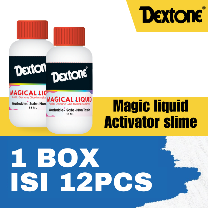 

Slime Activator Magic Liquid 68 ml Dextone - 1 BOX 12 PCS