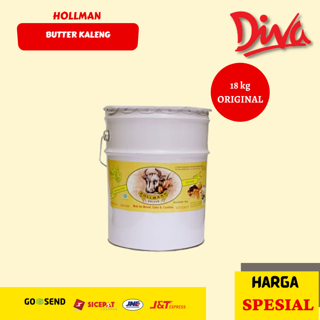 

[1Kaleng] Hollman Butter 18 Kg / Holman Butter Kaleng Original