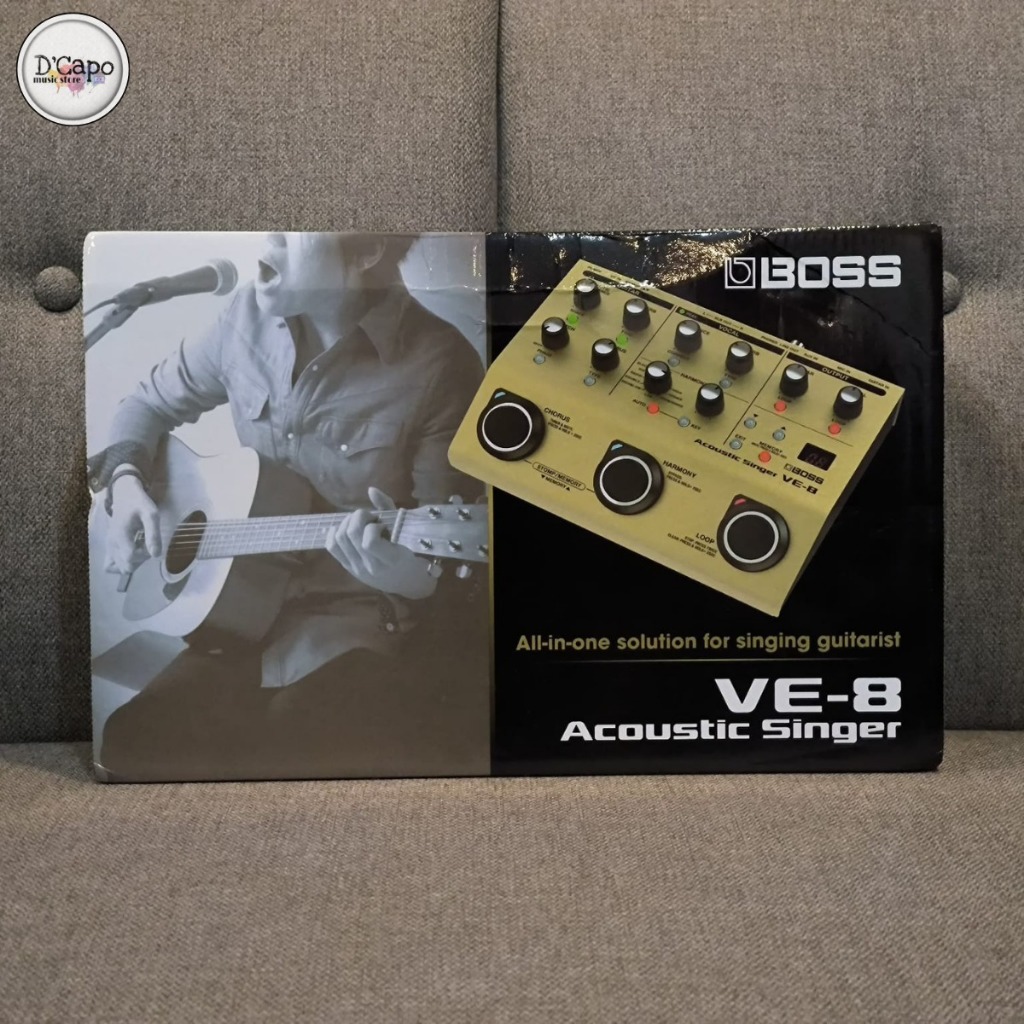 Efek Vocal Boss VE8 VE-8 Acoustic Singer Vocal VE 8