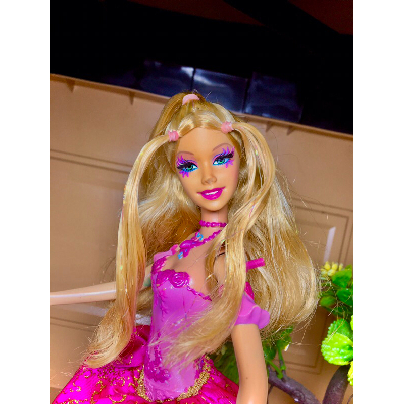 Barbie Fairytopia Mermaidia : Elina doll /Mainan anak murah, Barbie edukasi Mattel preloved Second B