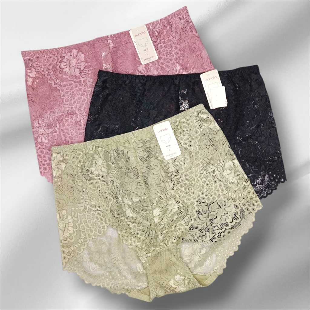 Celana Dalam Wanita Renda Sorella 1368 - Maxi