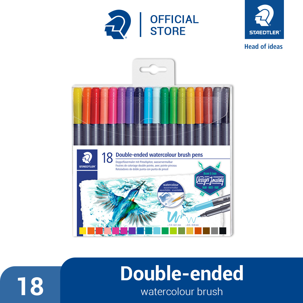 

STAEDTLER Double-ended watercolour brush