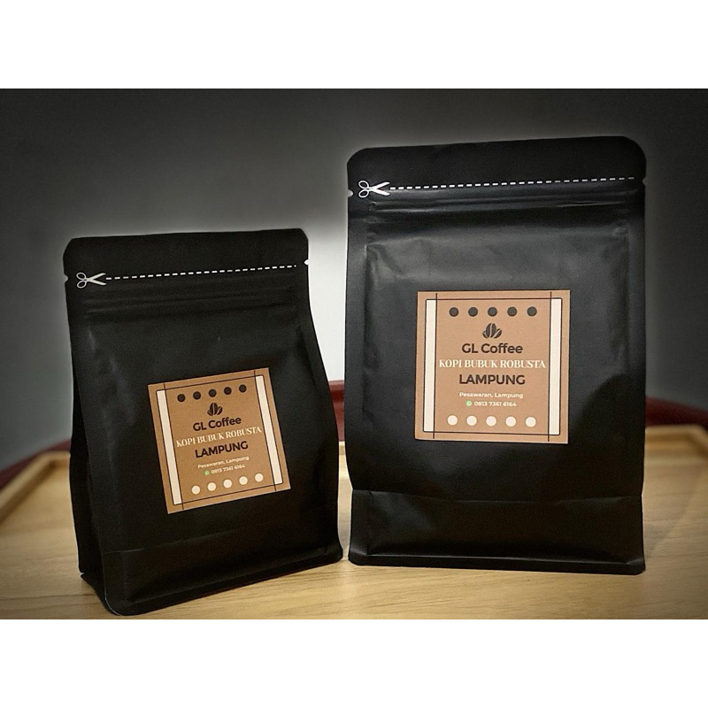 

KOPI BUBUK ROBUSTA LAMPUNG PREMIUM 250gram