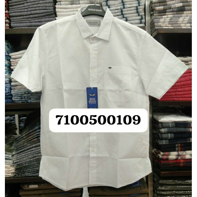 Kemeja Putih Polos Giani Gracio