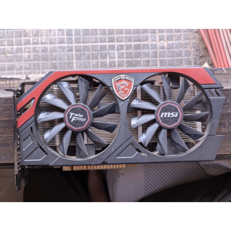 MSI NVIDIA GTX 750 TI [CUCI GUDANG]