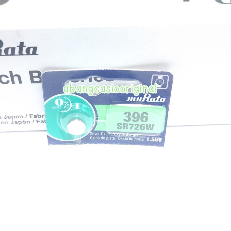Battery Murata 396 Murata SR726W Baterai 396 Baterai SR726W ORIGINAL HIGH DRAIN