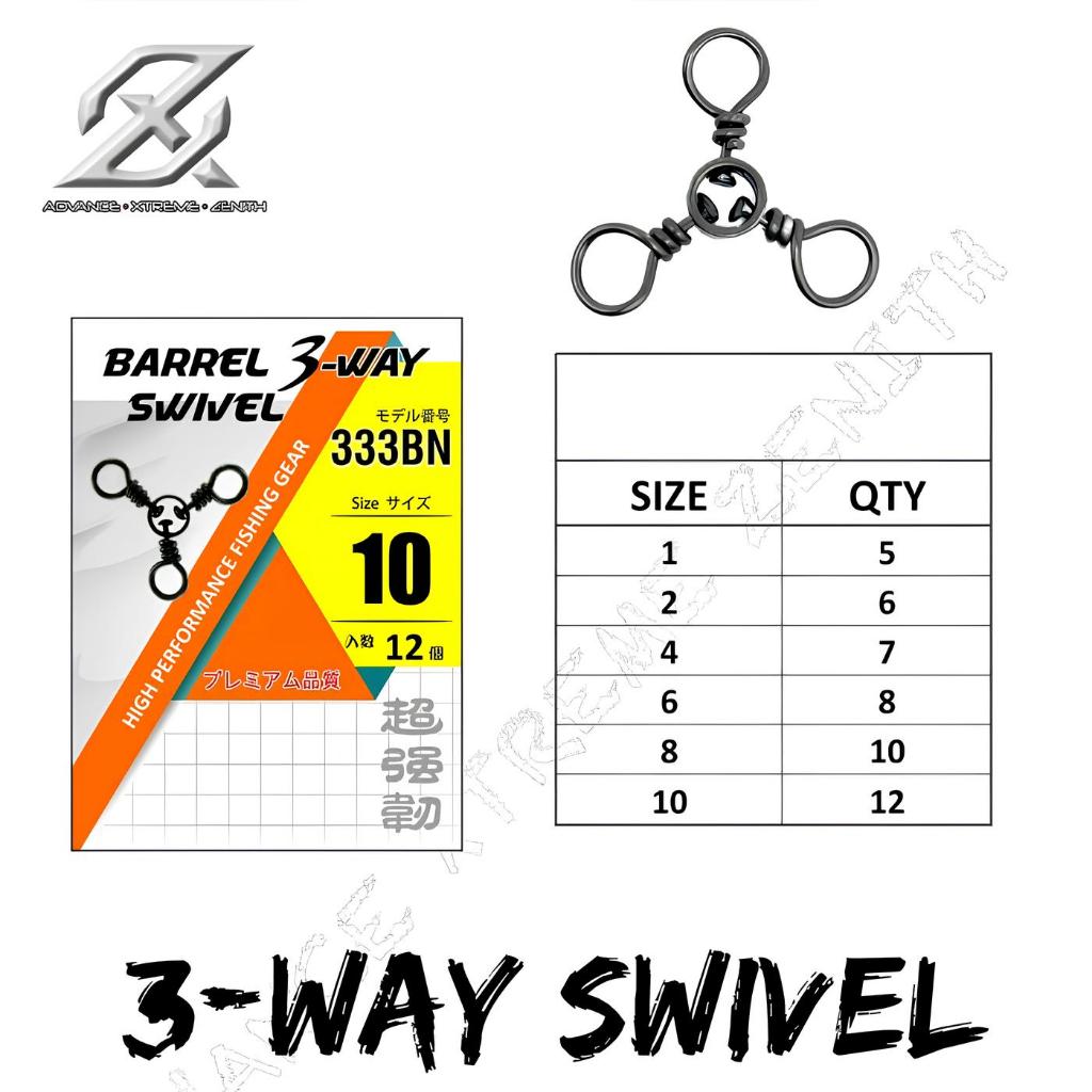 KILI KILI PANCING AXZ BARREL 3-WAY SWIVEL 333BN