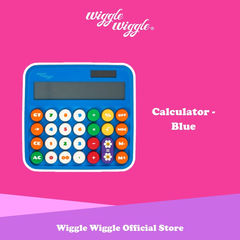 

Wiggle Wiggle Calculator - Blue Kalkulator kakulator Lucu Korea