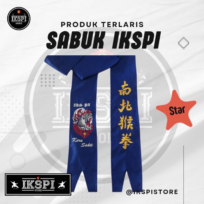 sabuk ikspi biru drill