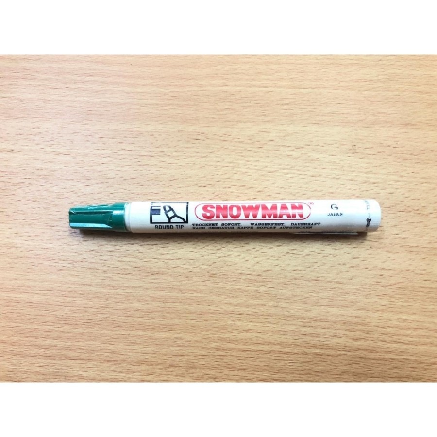 

SPIDOL PERMANENT SNOWMAN HIJAU / SPIDOL SNOWMAN PERMANEN