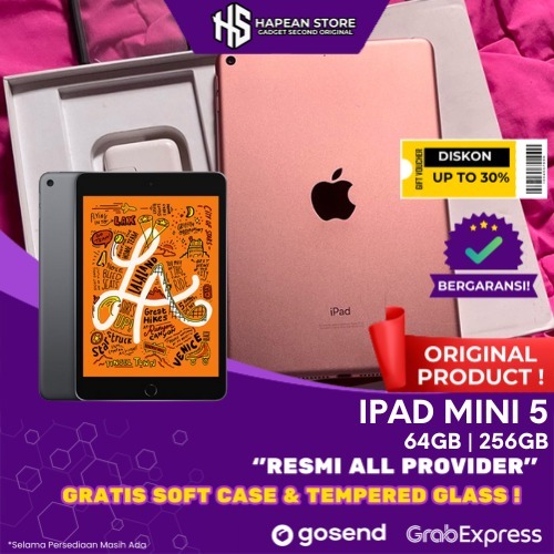 Apple iPad Mini 5 | 4 256GB 128GB 64GB 32GB Wifi Only & Cellular Cell Second Original