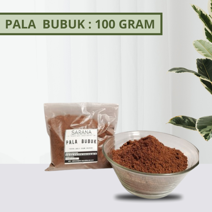 

Pala Bubuk 100 Gram / Ground Nutmeg / Rempah Murah