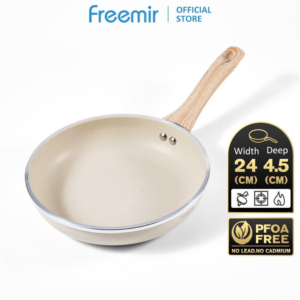 [OFFICIAL] freemir  Wajan 24 cm beige GARANSI 100% KERUSAKAN