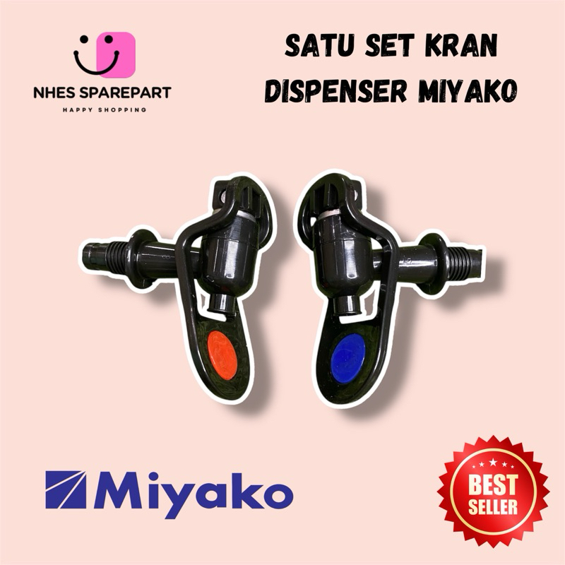Kran Dorong Dispenser Miyako, Kran Hot Dan Dingin Dispenser Miyako