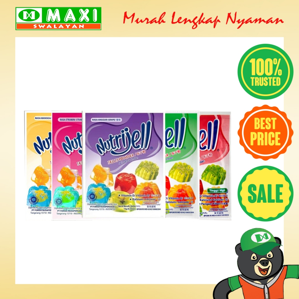 

Nutrijell Jelly Powder 15gr