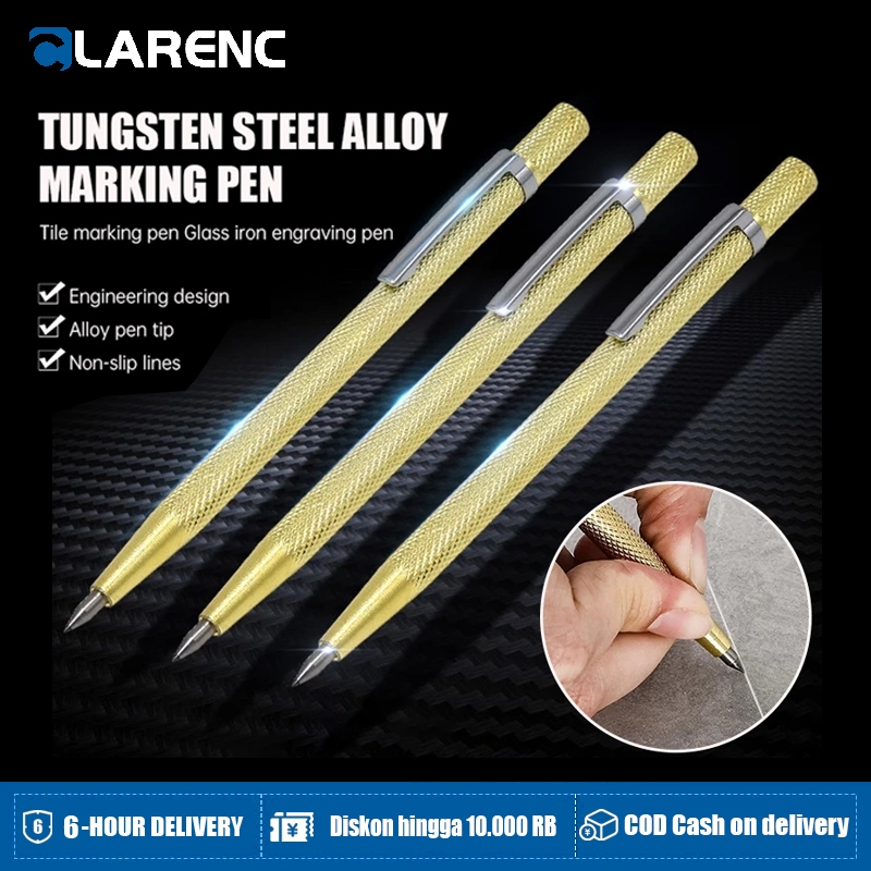 

Pena Alat Pemotong Pen Ukir Scribe Tungsten Kaca Kayu Keramik Besi Anti Karat Serbaguna Engraving Carbide Scriber Pen For Glass Metal