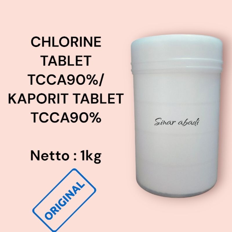KAPORIT TABLET TCCA 90%/CHLORINE TABLET TCCA 90% @1KG
