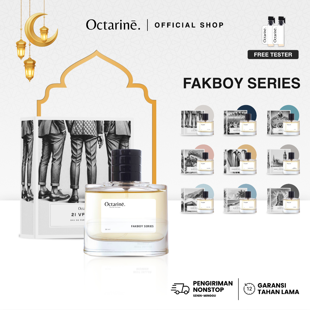 Octarine - Fakboy Series Parfum Pria Aroma Fresh Spicy Masculine