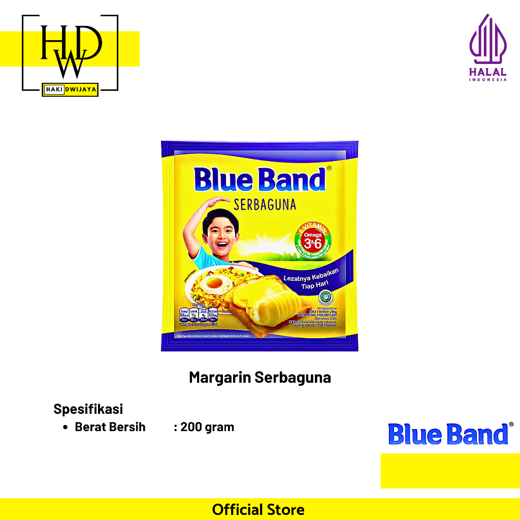 

[200gr] Blue Band Mentega / Margarin Serba Guna