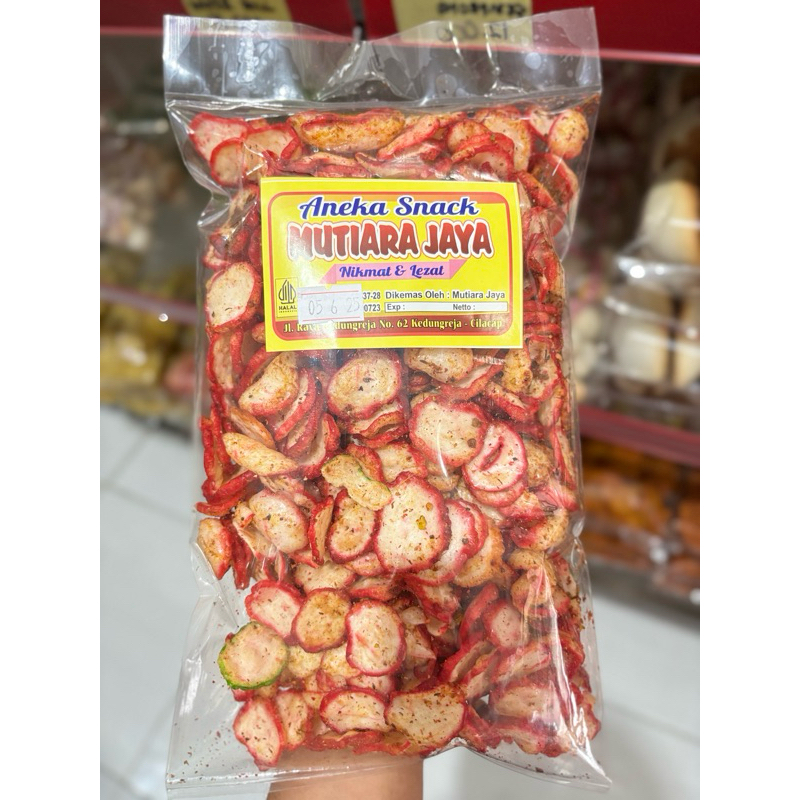

krupuk seblak pedas dan gurih