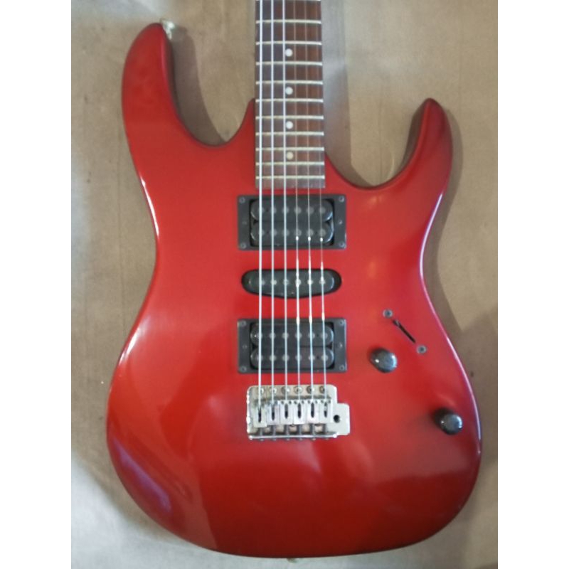 gitar merk Ibanez gio grx70 red asli original Made in Indonesia