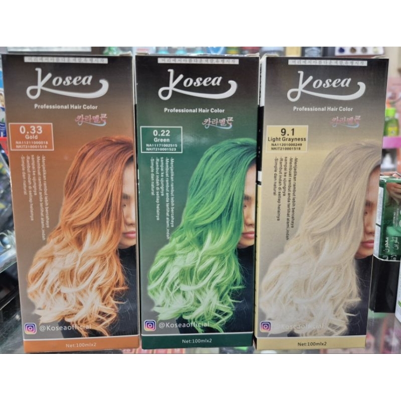 KOSEA PEWARNA RAMBUT PROFESIONAL