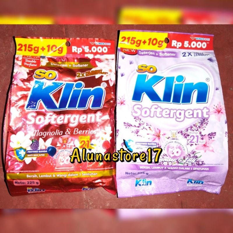 soklin softergent bubuk 5000