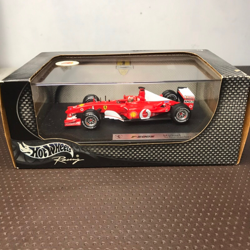 Diecast Hot Wheels Premium Racing 1:43 Formula One F1 Ferrari F2002 Michael Schumacher World Champio