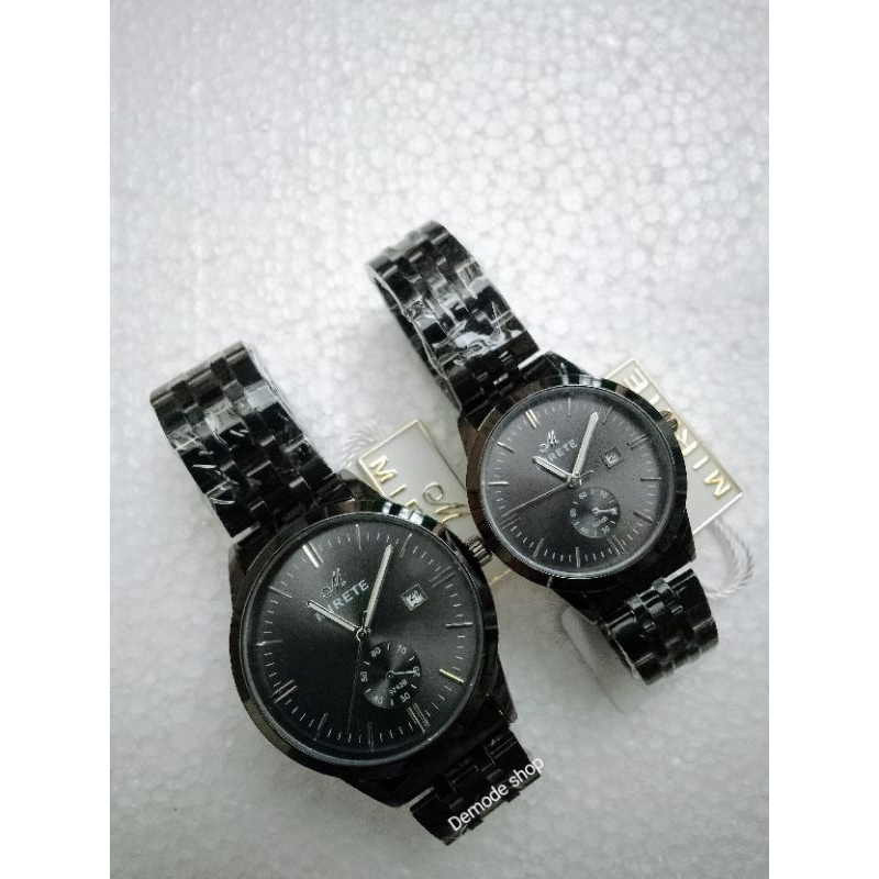 Jam Tangan Mirete Couple Cowo Cewe Pasangan