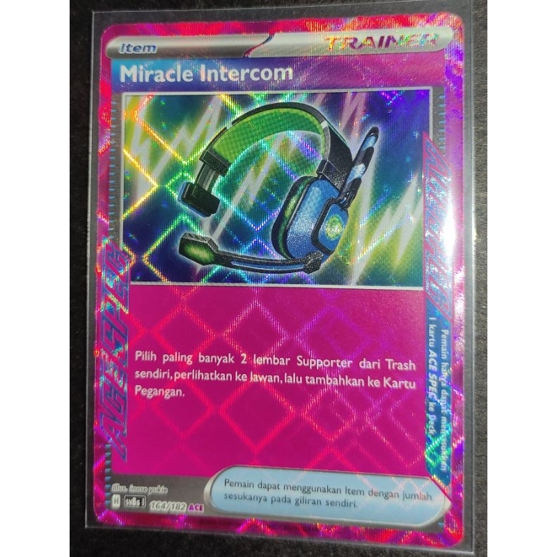 Pokemon Indonesia - MIRACLE INTERCOM (ACE SPEC)