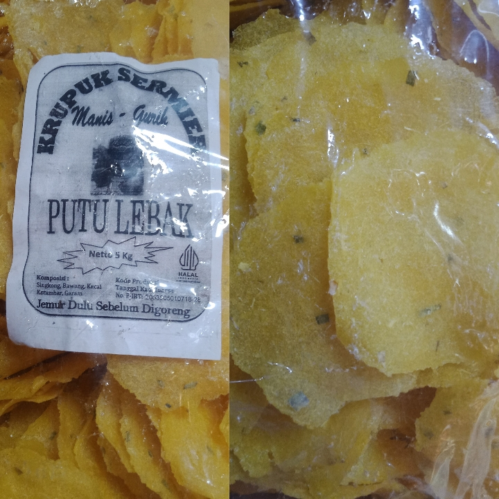 

[ 5 KG ] Kerupuk SAMILER Kerupuk SERMIER Mentah