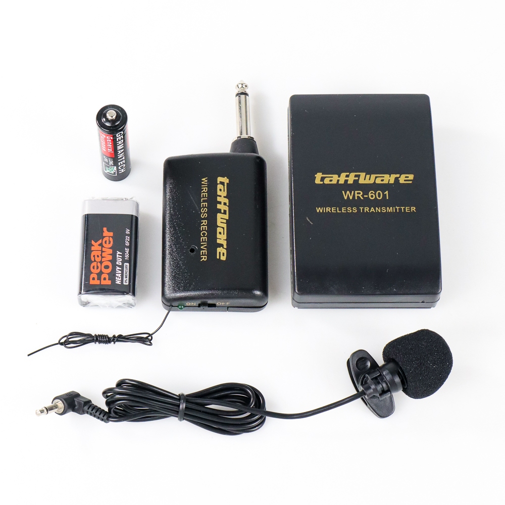 Mic Jepit Wireless FM Transmitter Receiver / Microphone Jepit Wireless FM Mic Wireless Jepit Baju