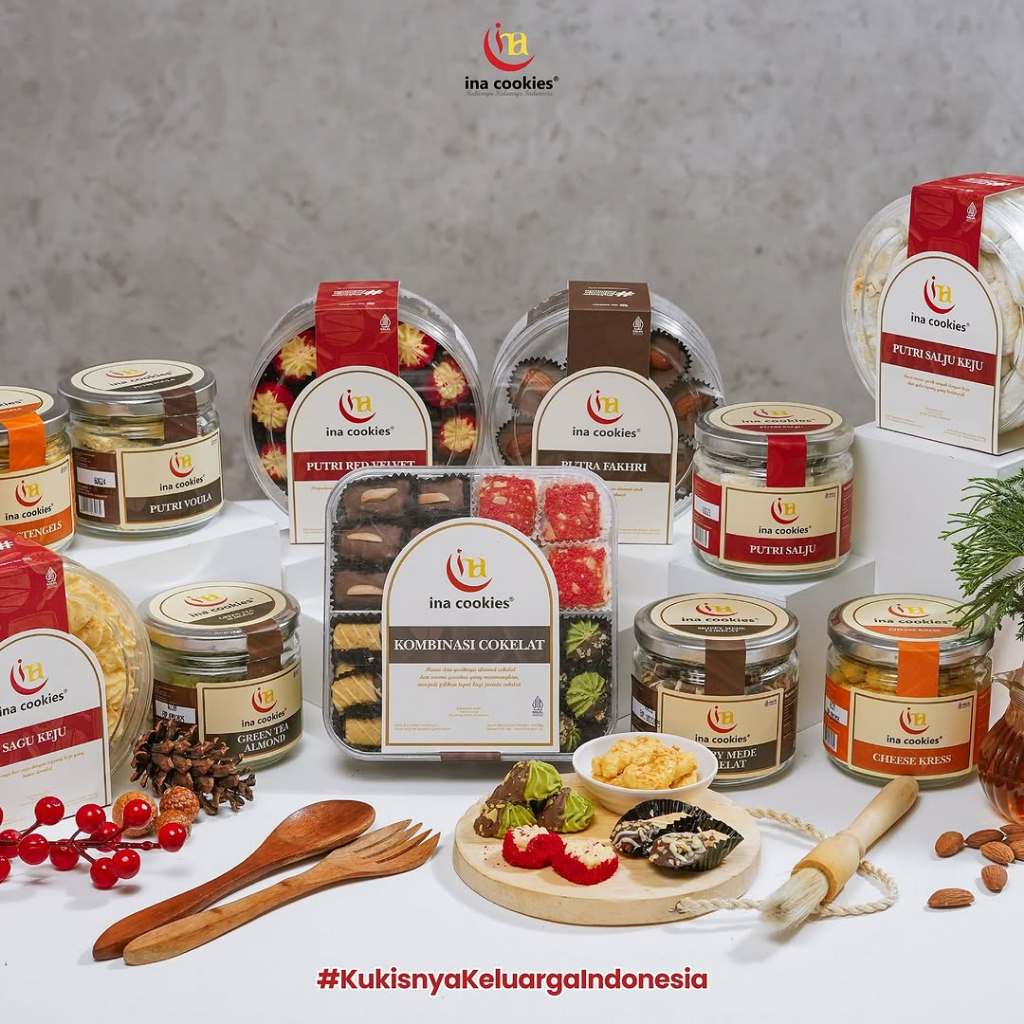 Ina Cookies Kombinasi Reguler Jar Karakter