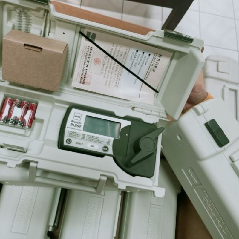 alat ukur tester gabah padi beras kett fh 202