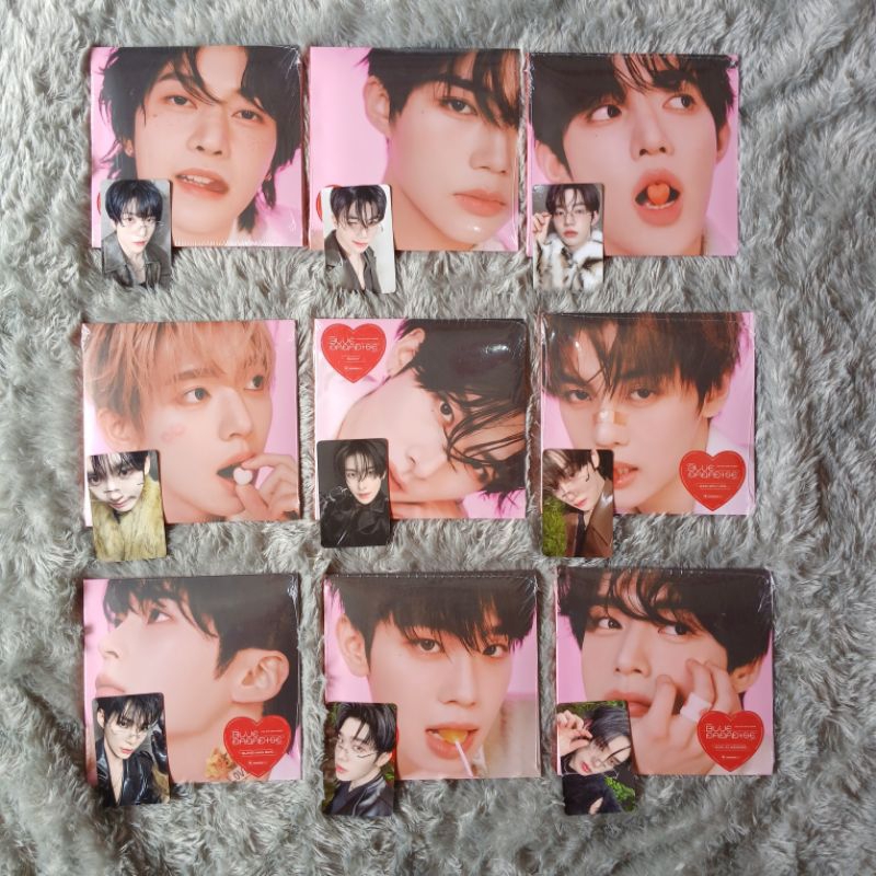 (READY STOCK) ZEROBASEONE ZB1 DIGIPACK BLUE PARADISE + POB APPLE MUSIC Gyuvin matthew jiwoong taerae