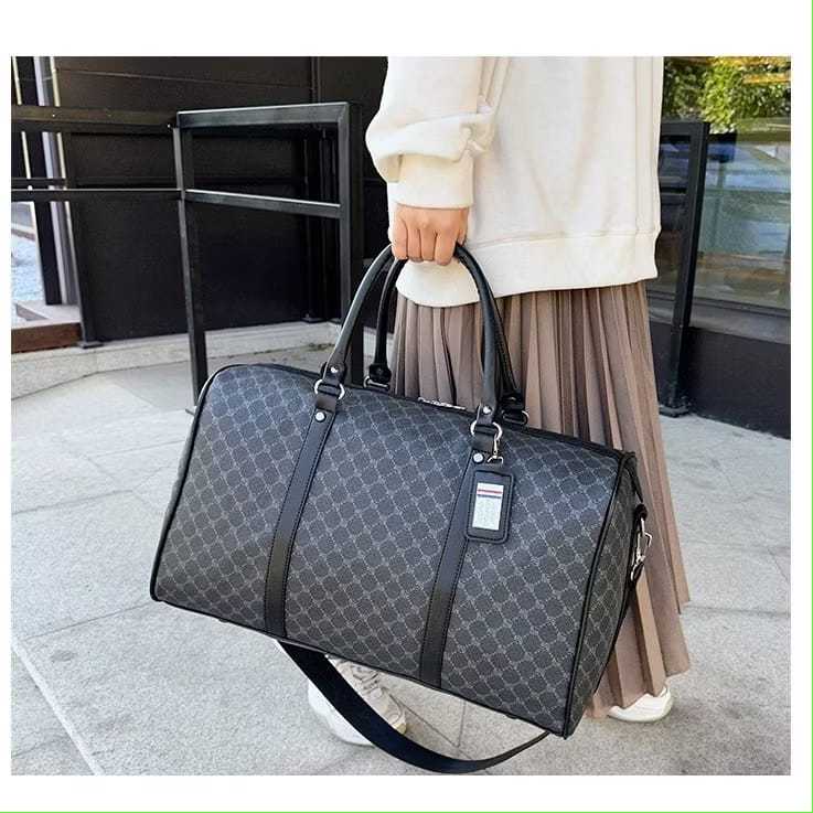SALE READY Tas Travel Bag Import Ukuran Besar VK42 Bahan Tebal Berkualitas ORI Bergaransi / Tas Impo