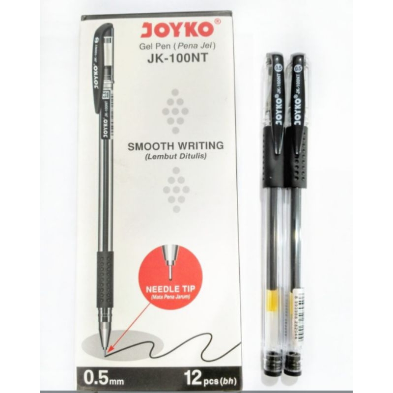

pulpen gel joyko isi 12 selusin perpak perpack