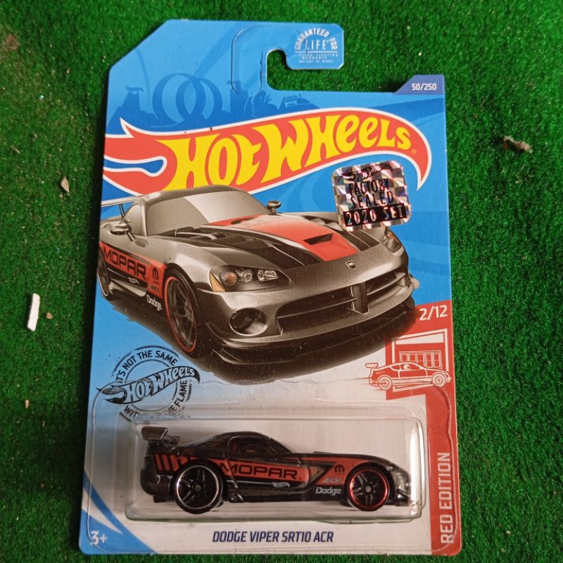 Hot wheels hotwheels Dodge viper srt10 acr red edition factory sealed 2020 set merah FS