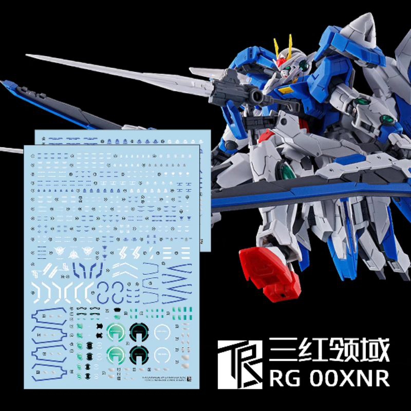 RG 1/144 00 GUNDAM XN RAISER WATER DECAL TRANSAMSPHERE DECAL