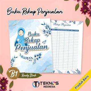 

BUKU OLSHOP / BUKU REKAP PENJUALAN / BUKU LIST ORDER ONLINE SHOPE READY MURAH - BUKU REKAP B1