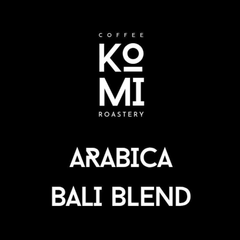 

Komi Coffee Kopi Arabica Bali Blend 200gr