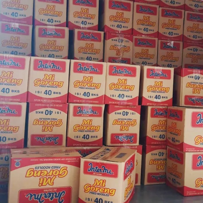 

40 PCS Intermi Mie Instan Goreng / Pedas 60gr Murah