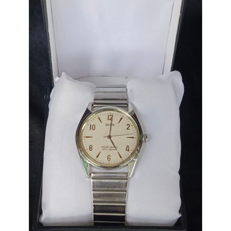 jp0384 Jam tangan GIANTS ANTI-SHOCK Japan Vintage Quartz movement